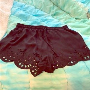 Brandy Melville cutout shorts